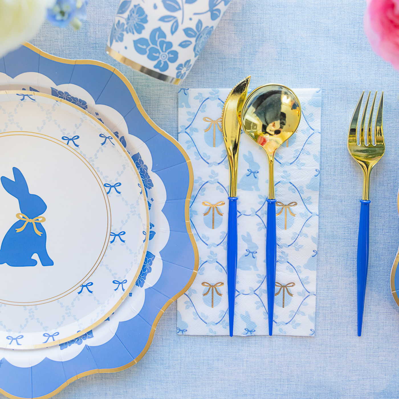 GRAND MILLENNIAL EASTER LARGE NAPKINS