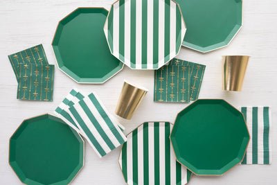 EMERALD GREEN PREMIUM DINNER PLATES