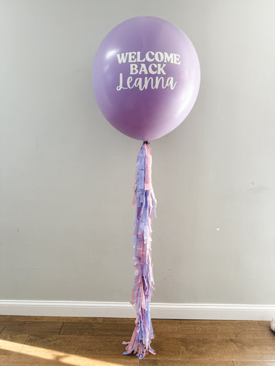 Custom Jumbo Balloons w/ Tassel