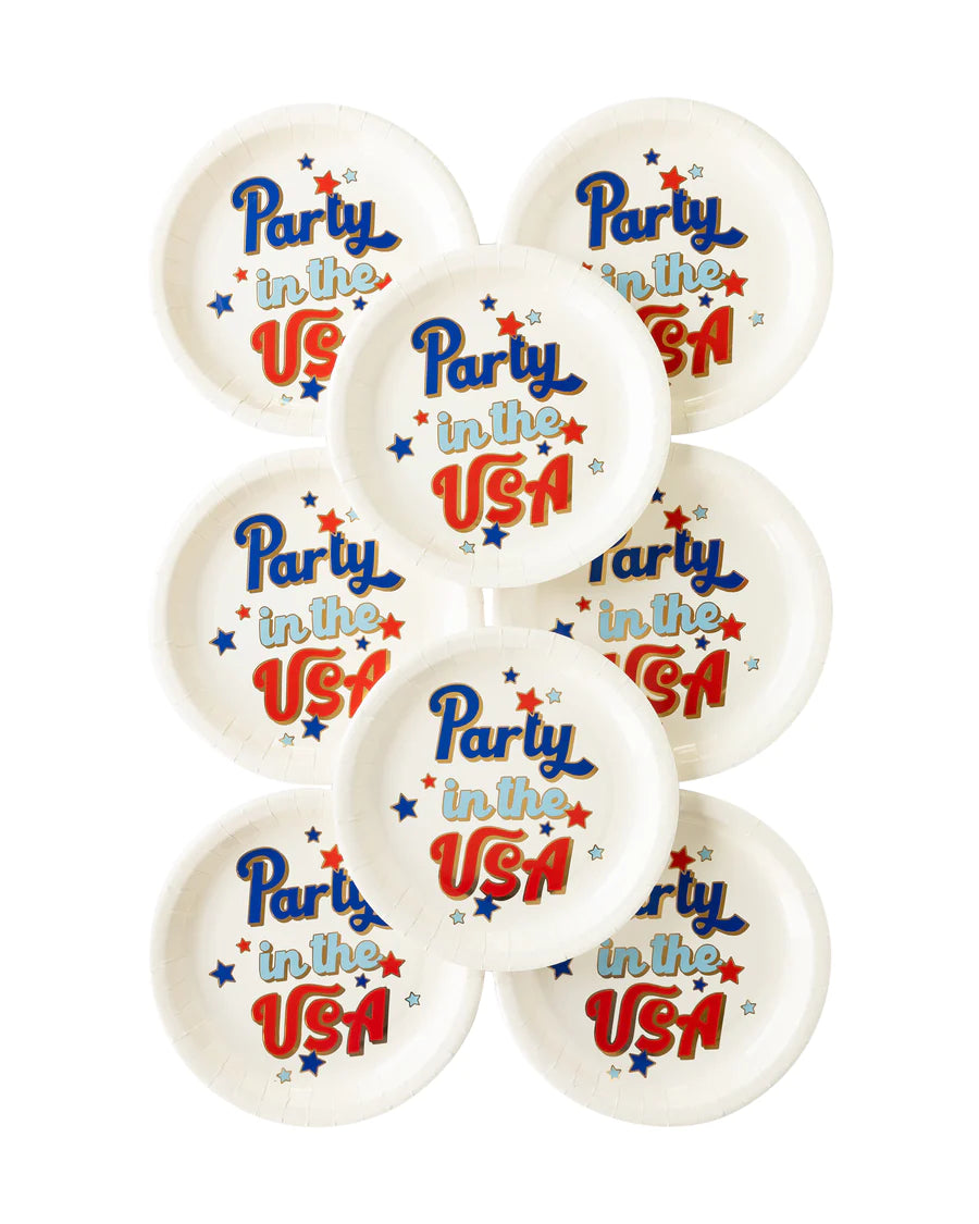 Party in the USA Dinner Plates