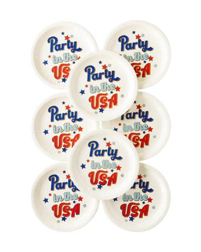 Party in the USA Dinner Plates
