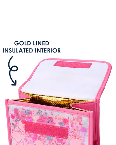 Pink Confetti Lunchbox