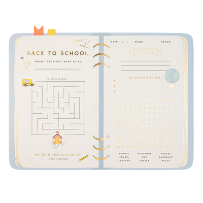 Back to School Planner Placemat