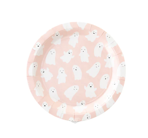 SCATTERED GHOSTS PAPER PLATE