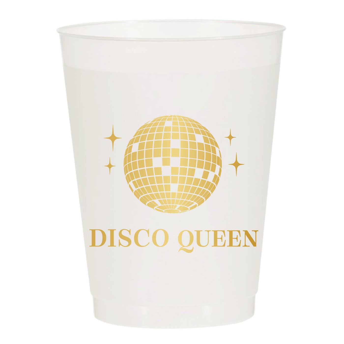 Disco Queen Reusable Cups - Set of 10