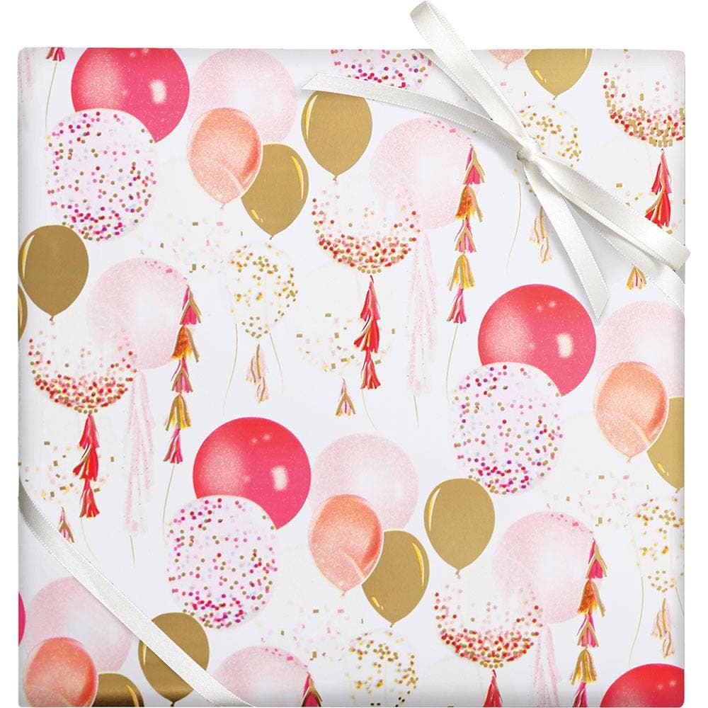 Tassel Balloons Gift Wrap