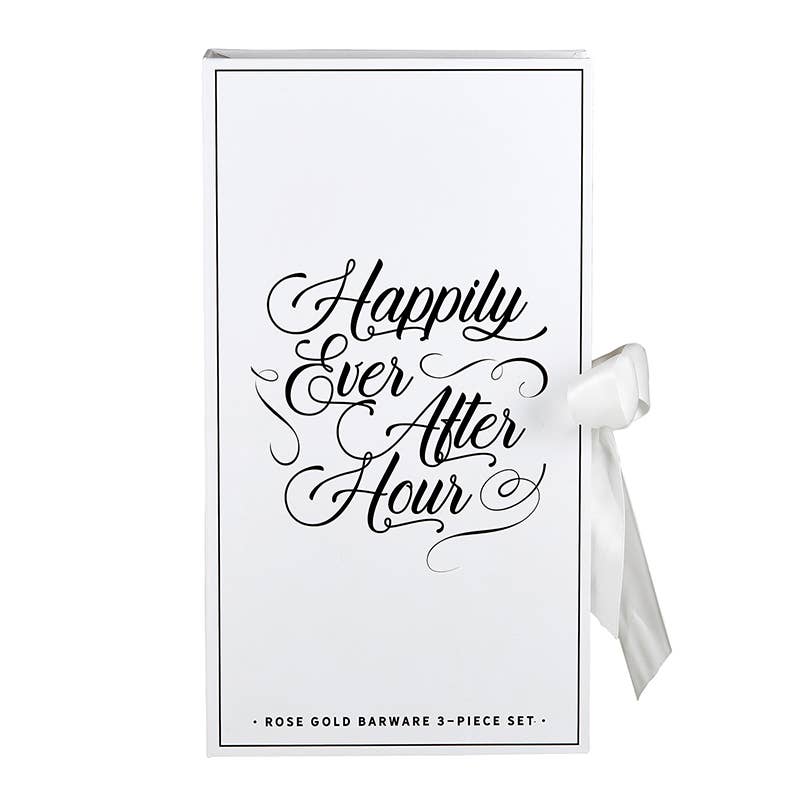 Happily Ever After Hour - Rose Gold Barware