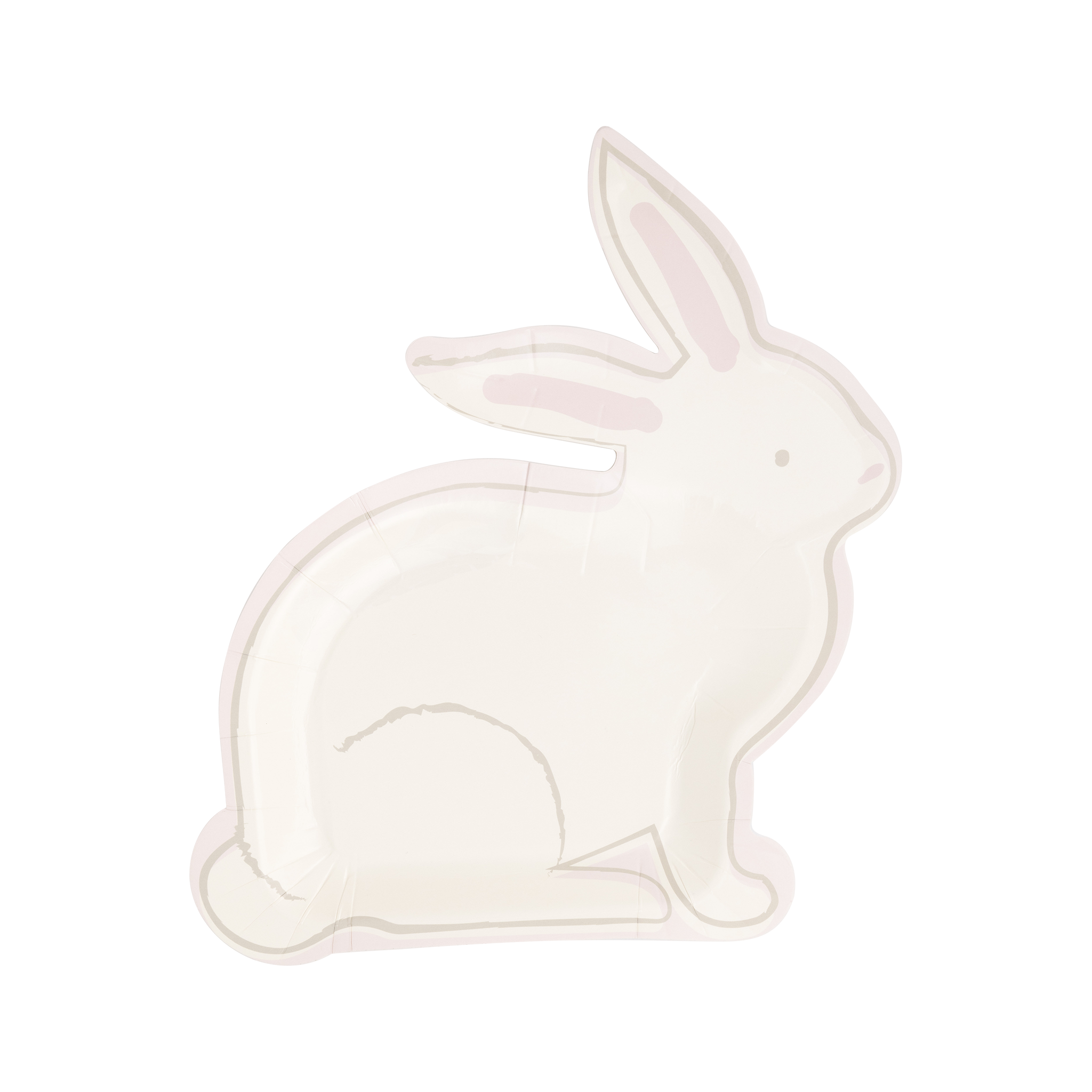 Full White Bunny Plate – Merrymint Celebration Boutique