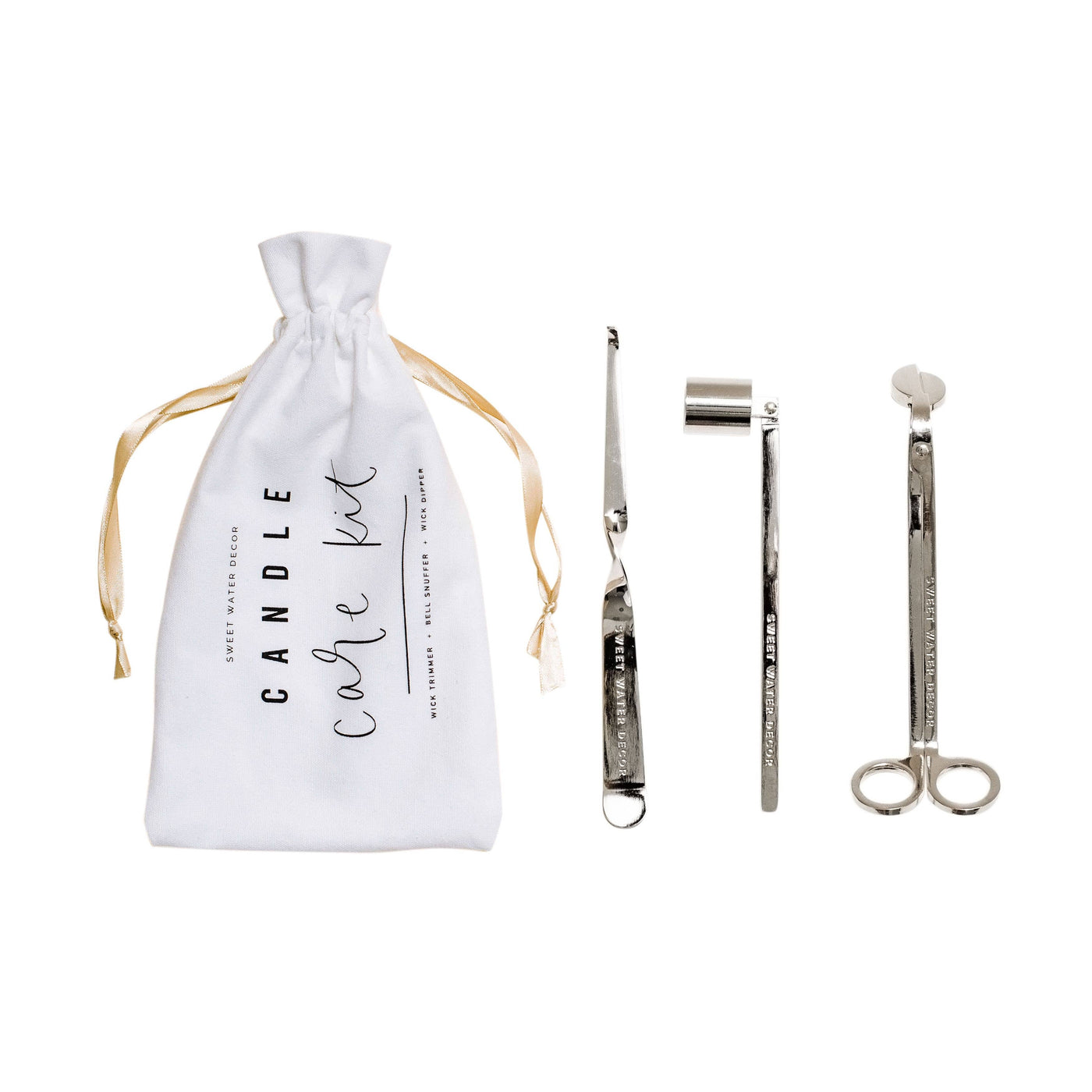 Silver Candle Care Kit | Candle Accessories