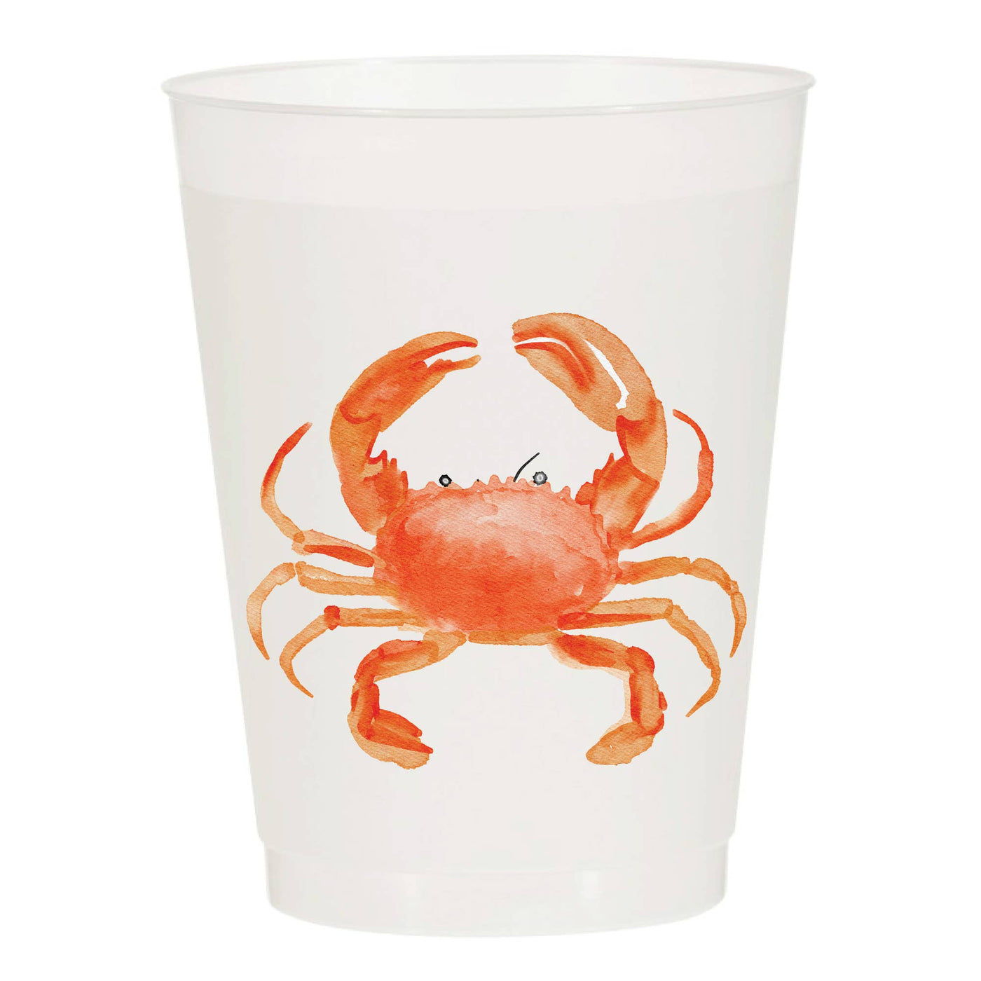 Stone Crab Reusable Cups - Set of 10