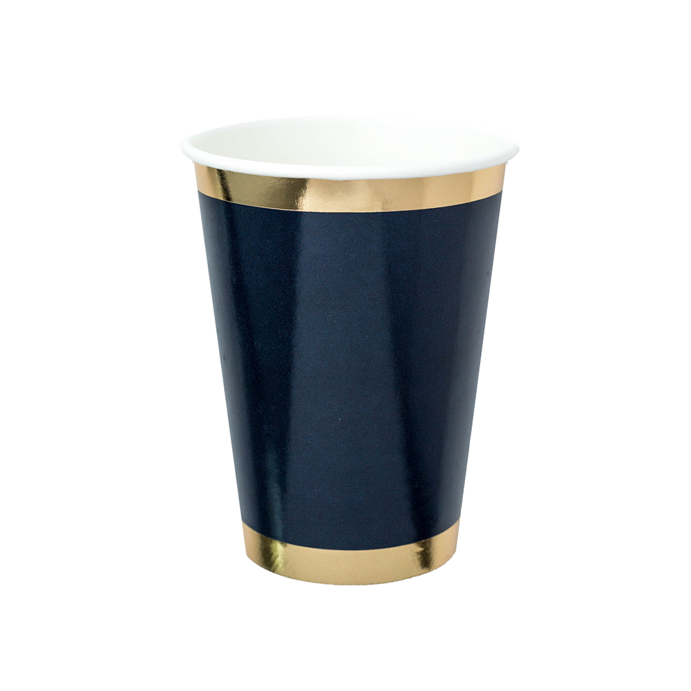 Posh Party Cups (12oz) - Navy