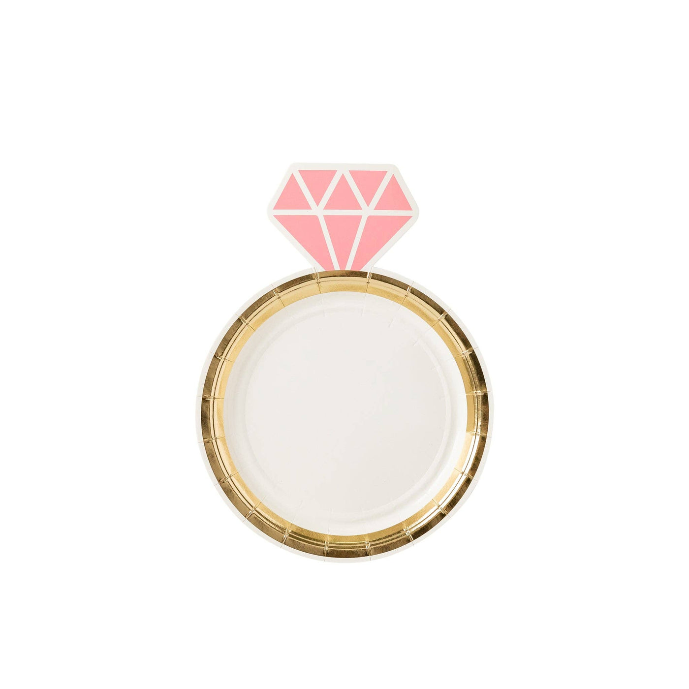 Ring Shape Plate Ring Shaped Paper Plate (8ct) – Merrymint Celebration Boutique | Helium ...
