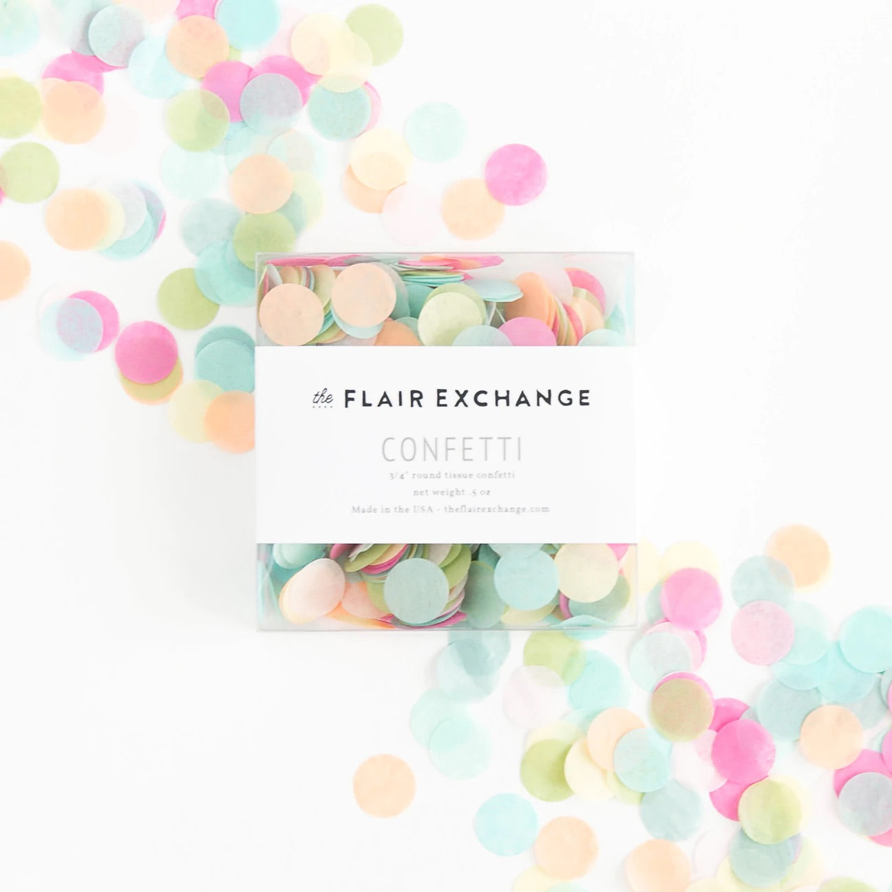 Flair Exchange Confetti (Rainbow)
