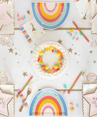 Gold Stars Table Runner