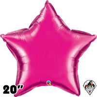 20” Foil Star Balloon (Various Colors)