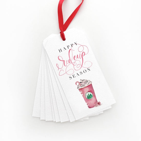 Happy Red Cup Season Tags
