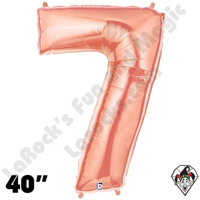 40in. Rose Gold Foil Balloon